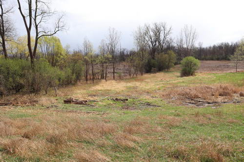 Chief Pontiac Speedway (Lake Angelus Speedway) - The Lot In April 2021 (newer photo)
